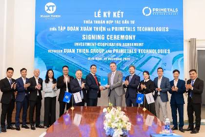 Xuan Thien Group сотрудничает с Primetals в строительстве двух новых линий по производству стали во Вьетнаме 28 4d43c4913c2de60970d40f35a3130caa